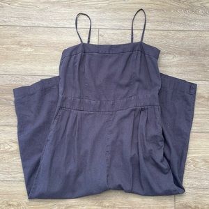 Susina Grey Wide Leg Jumpsuit